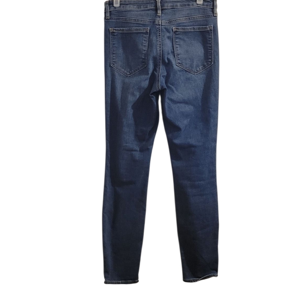 Athleta Dark Blue Denim Jeans Size 4 - Picture 3 of 3